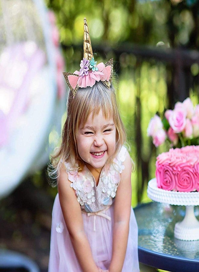 بارتيت طوق رأس يونيكورن من بارتيت، هدية مثالية لأعياد ميلاد البنات، عبوة من 6 قطع - Image 5